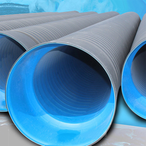 HDPE DWC Round Pipes
