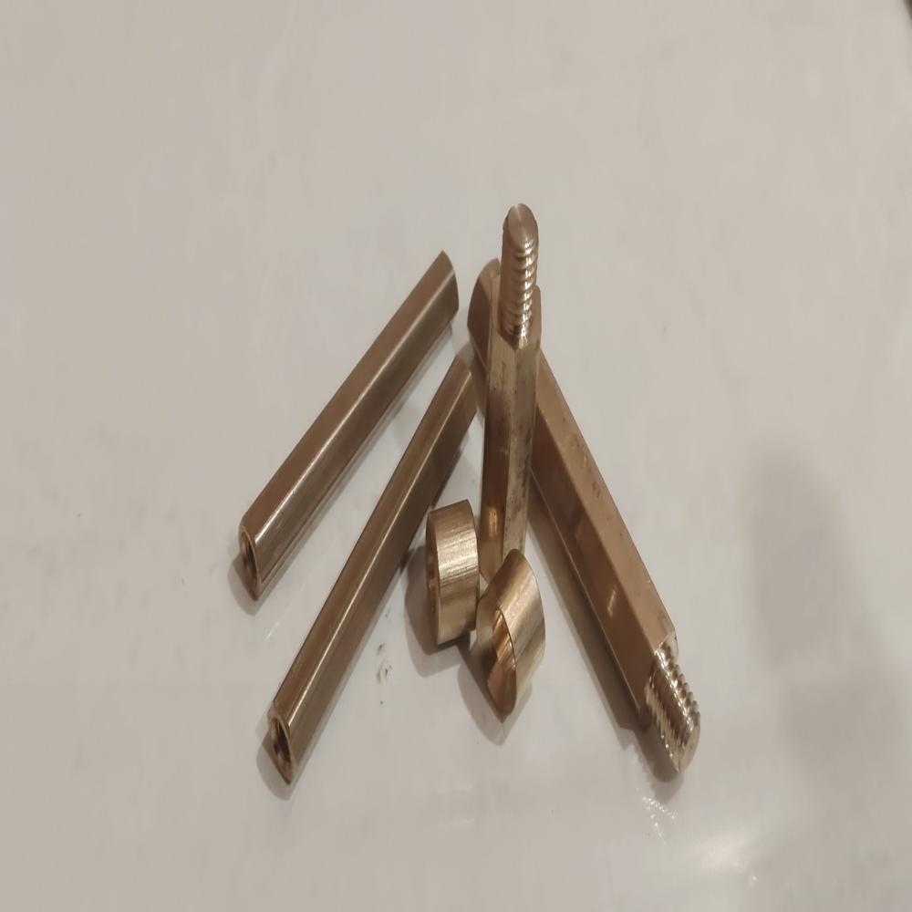 Custom Brass Spacer - Color: Golden