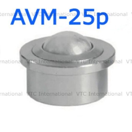 Avm-25P Ball Transfer Unit - Color: Silver