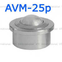 Avm-25p Ball Transfer Unit - Color: Silver
