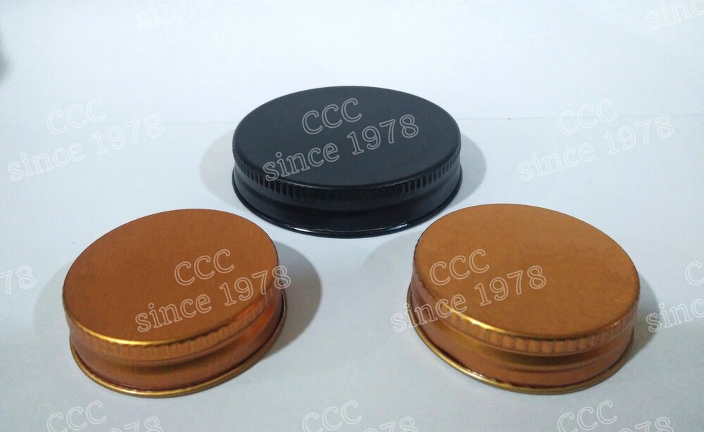Plain 38mm Copper Gold RO/CT Caps