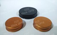 Plain 38mm Copper Gold RO/CT Caps