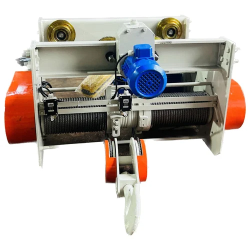 2 Ton Electric Wire Rope Hoist - Maximum Lifting Height: 7  Meter (M)