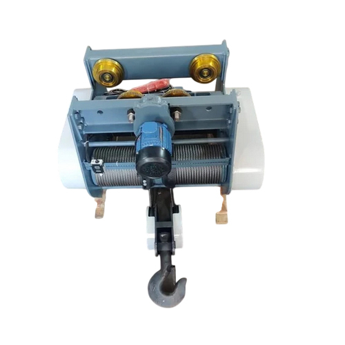 1 Ton Electric Wire Rope Hoist - Maximum Lifting Height: 7  Meter (M)