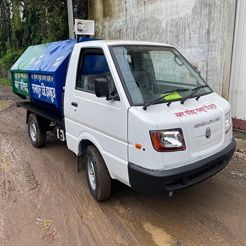 Hydraulic Garbage Tipper - Material: Steel