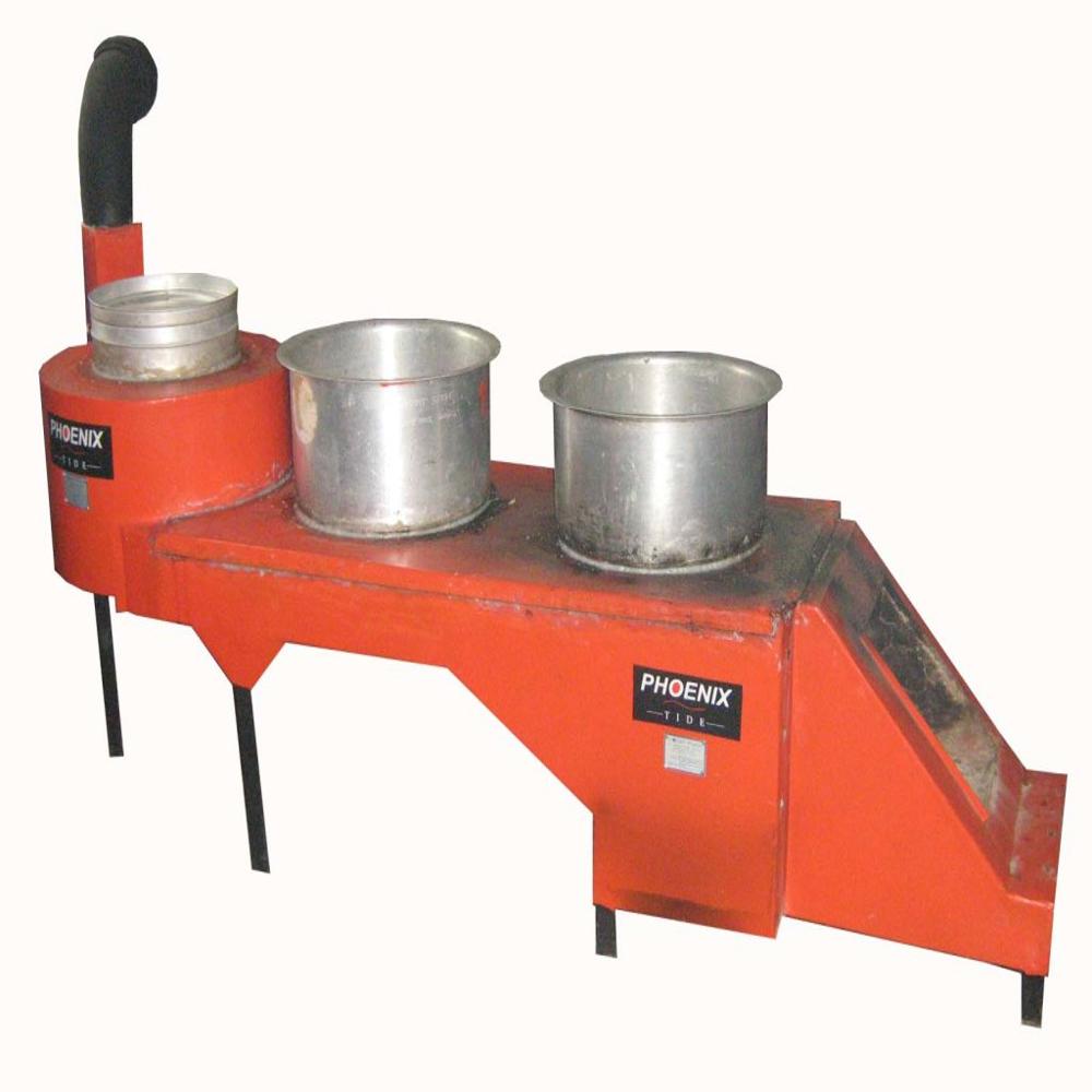 Biomass Based Three Pan Stove - Heat Load: 3.5 Kw Per Burner