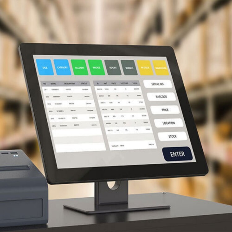 Pos System - Color: Black