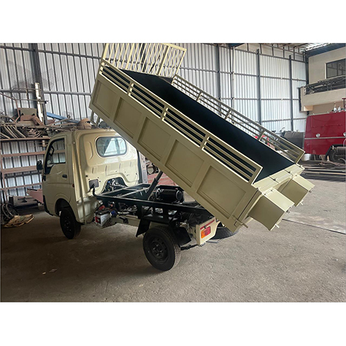 Open Garbage Tipper Dumper - Material: Steel