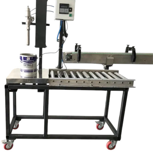 Semi Automatic Paint Filling Machine