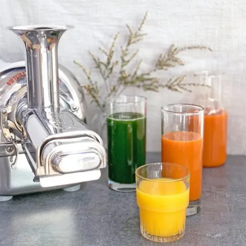 Twin Gear Type Angel Cold Press Juicer Machine - Dimension (L*W*H): 514X191X277 Millimeter (Mm)
