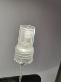 18 Mm Natural Fine Mist Spray Pump - Plastic Material, 18mm Size, Clear Color | Fine Mist Spray, Leak-resistant, Easy To Use, Versatile Design