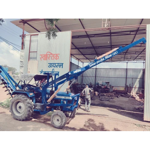 Pole Erection Machine With Post Hole Digger - Automatic Grade: Automatic