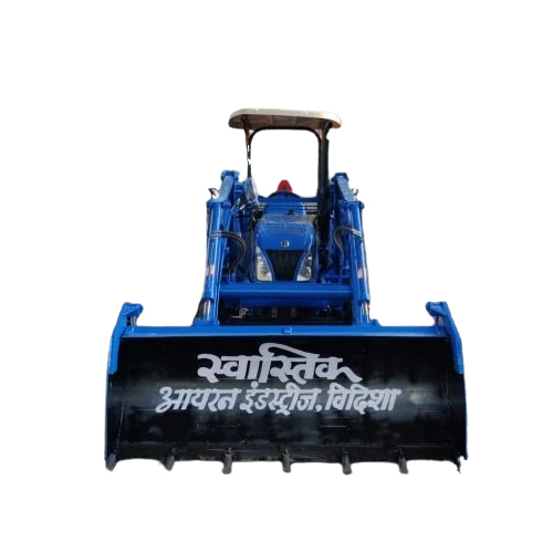 Industrial Tractor Front End Loader - Color: Blue