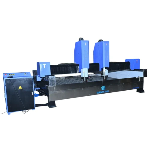 Sw2030 Double Head Stone Cnc Stone Router Machine - Feature: High Speed