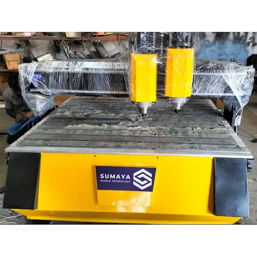 CNC Double Head Wood Router Machine