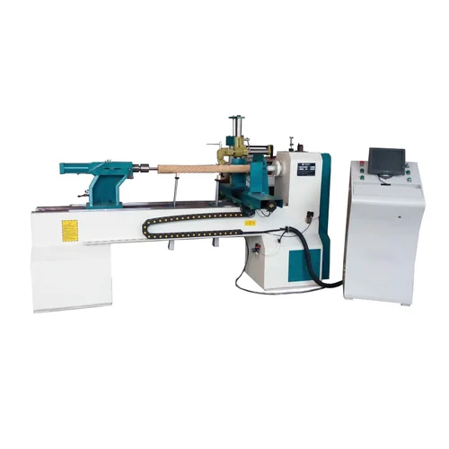 Cnc Wood Lathe Machine - Automatic Grade: Semi Automatic