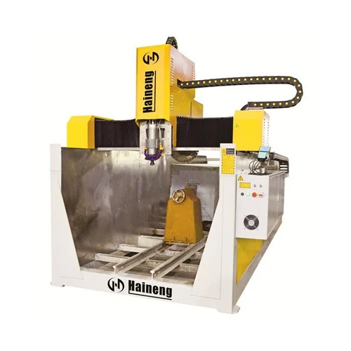CNC 4 Axis Stone Lathe Machine
