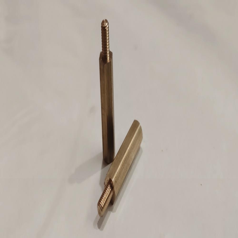 Round Brass Pillar