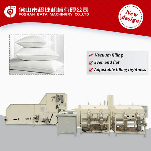 Smart Fully Automatic Pillow Manufacturing Line for Seamless Production