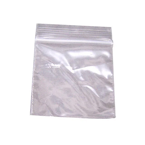 Small Clear Zip Lock Bag - Coating Type: Colour Coated
