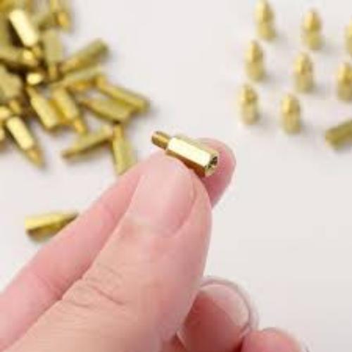 Brass Standoff Screw - Color: Golden