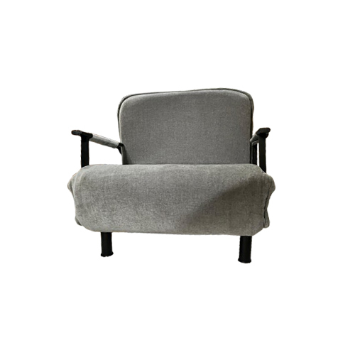 Wooden Folding Sofa Cum Bed - Color: Gray
