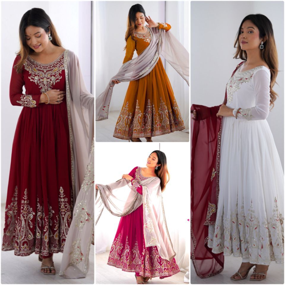 HEAVY GEORGETTE 3 PIECE SUIT