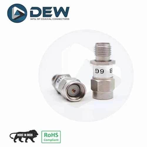 Sma Male To Female Attenuator Power 2W 6Ghz 10Db ,