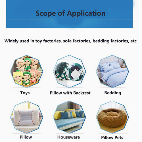 High-quality Polyester Fiber Opener And Filling Machine For Efficient Textile Processing - Color: White