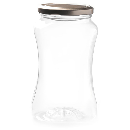Plastic Classic Jar - Color: Transparent