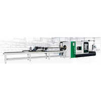 CNC Pipe Threading Machine With Bar Feeder