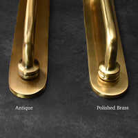 Antique Polished Brass Door Handles