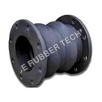 Double Arch Expansion Rubber Bellow - Color: Black