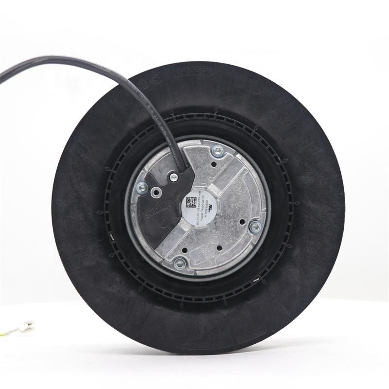 ebmpapst R3G190-RB01-08 230V AC 573.9CFM 190mm Ball Bearing Motorized Impeller EC Rittal Cabinet Centrifugal Cooling Fan