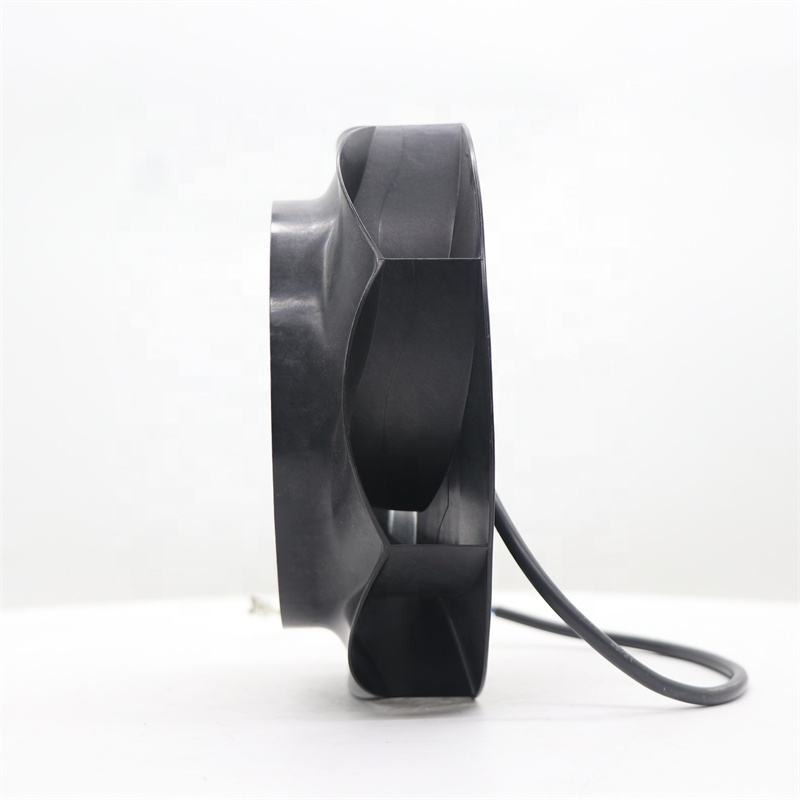ebmpapst R3G190-RB01-08 230V AC 573.9CFM 190mm Ball Bearing Motorized Impeller EC Rittal Cabinet Centrifugal Cooling Fan
