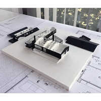 Architectural Models Design Service - Plastic & Wood, 1:100-1:50 Scale, High Detail Level, Black Color | Autocad & Revit For Project Visualization