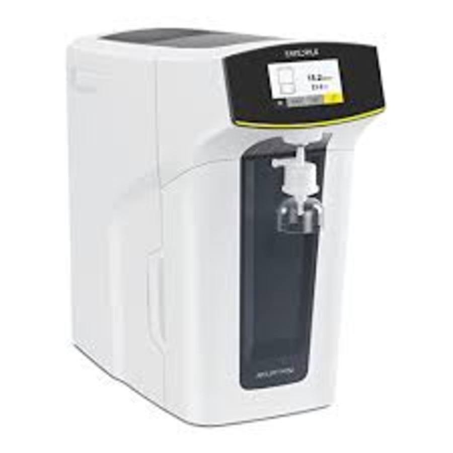 Sartorius H2O-MA-UV-T Arium mini plus benchtop device, for the production of ASTM Type 1 ultrapure water and Type 3 pure water