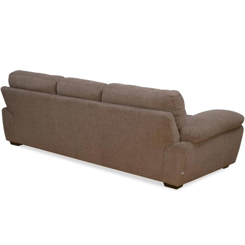 Nilkamal Hobart Sofa Sets - Brown, Standard Size, Eco-friendly, Solid Pattern, Cushion Back, Space Saving Design For Modern Living Room