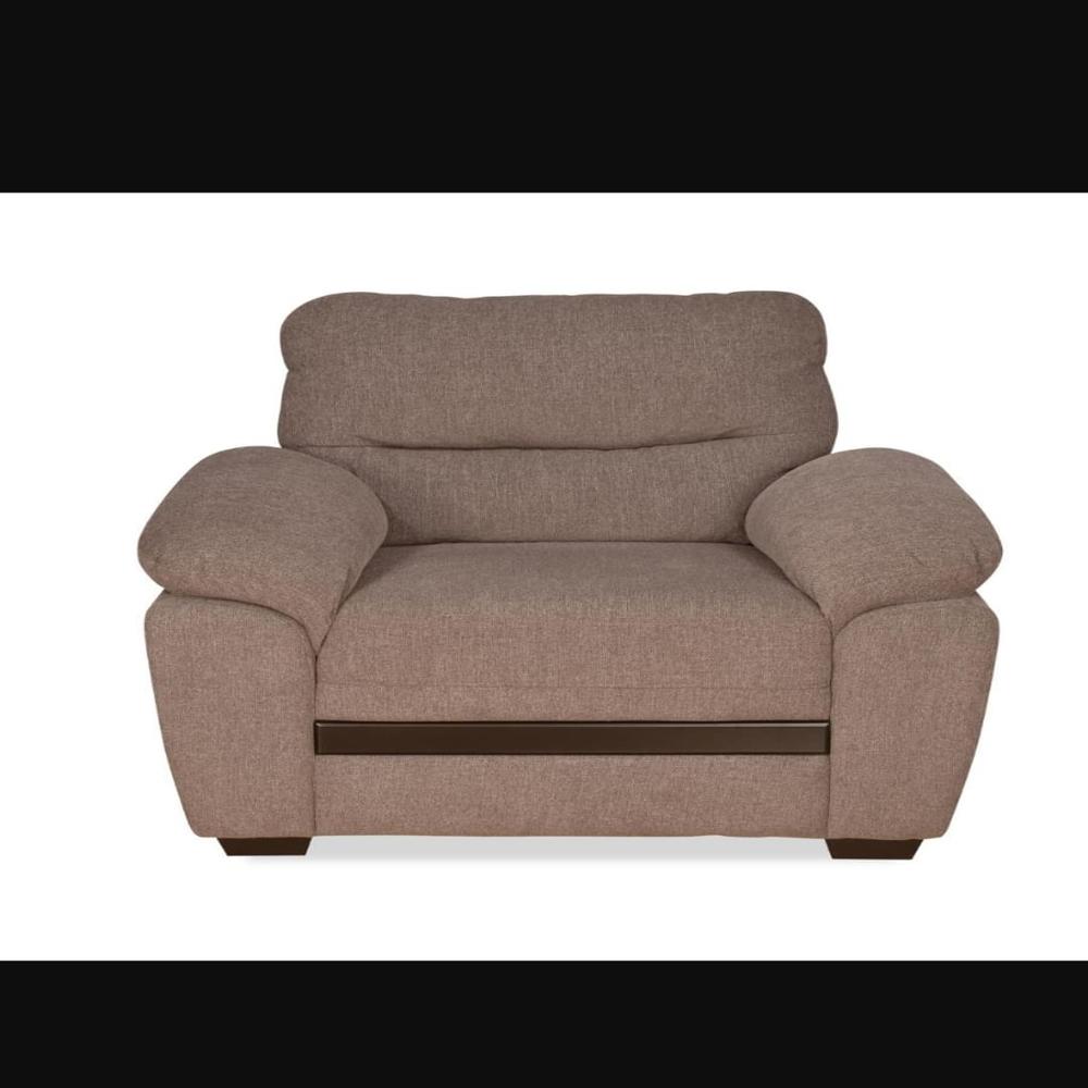 Nilkamal Hobart Sofa Sets - Brown, Standard Size, Eco-friendly, Solid Pattern, Cushion Back, Space Saving Design For Modern Living Room