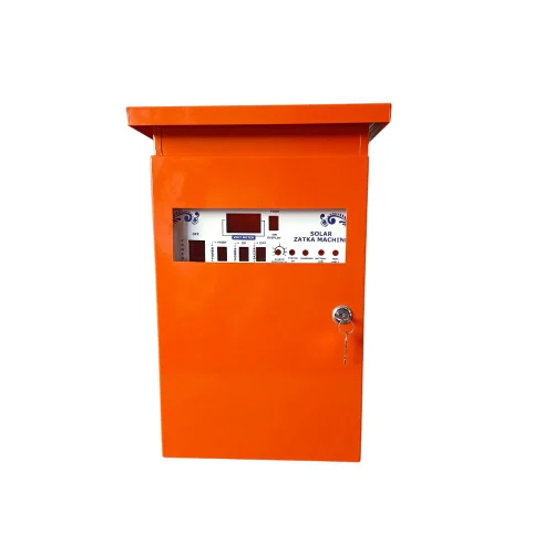 Big Size Metal Box For Zatka Machine - Color: Orange And White