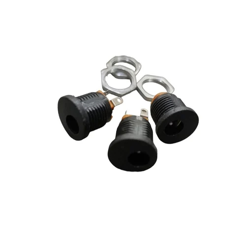 Dc Power Socket - Color: Black