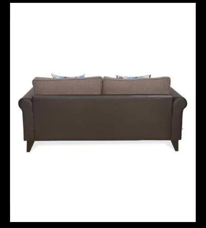 Nilkamal Ripon Sofa Set - Fabric Material, Standard Size, Brown Color | Modern Appearance, Eco-friendly, Polished Finishing, Indoor Use