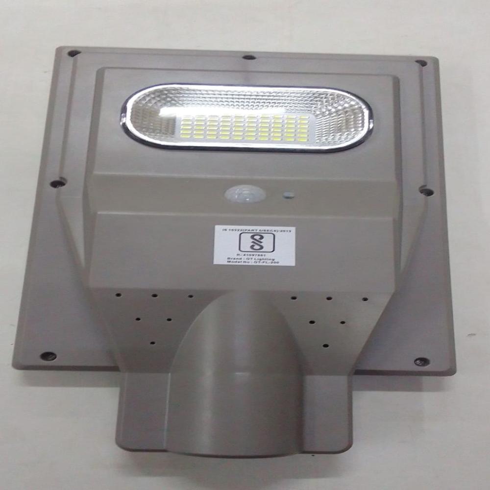 Street Solar - Durable Polycarbonate Housing, 15W LED Light, Motion Sensor, Adjustable Solar Panel Angle, IP65 Weather-Resistant Design, Eco-Friendly