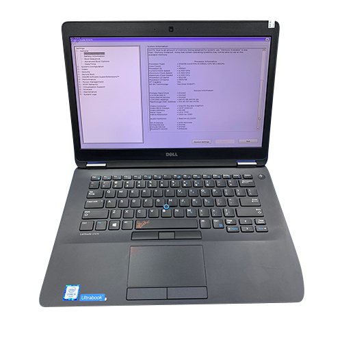 Dell Latitude 7470 Laptop - Os: Windows 10/11