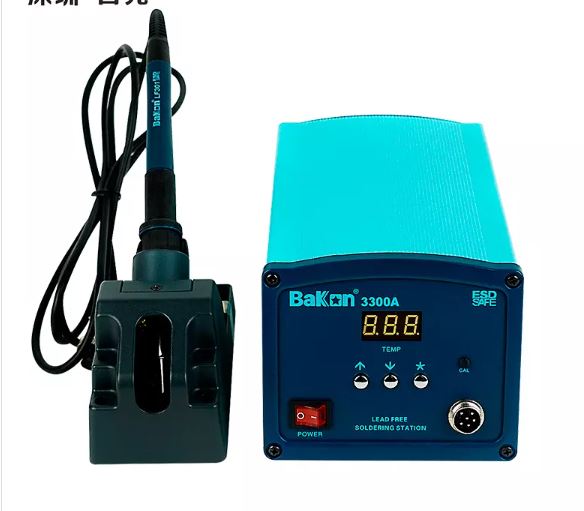Digital Soldering Station - 150w, 50-600a C Temperature Range | Dimensions: 215x106x126 Mm, 500 Series Tip, 110/220/230v, 50hz