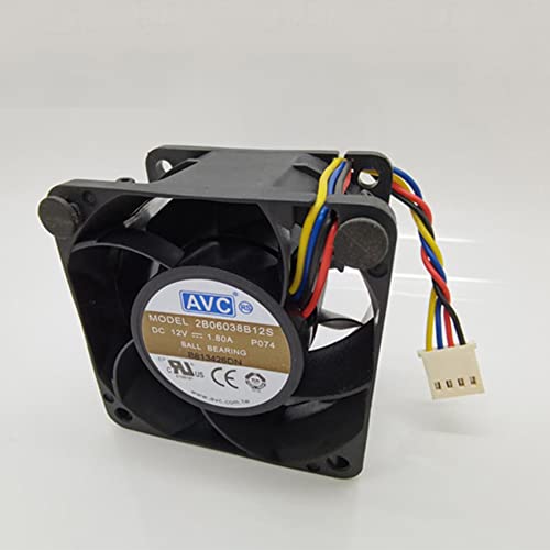 AVC 2B06038B12S 6038 12V 1.80A 4line 4pin Ultra-Quiet Cooling Fan