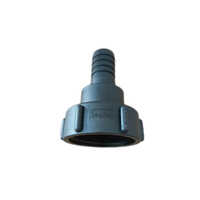 2mm Ibc Water Tank Hose Adapter - Color: Black