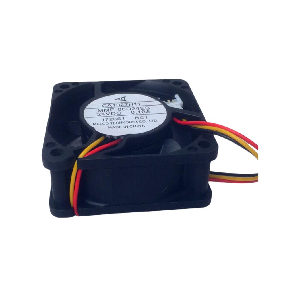 MMF-06D24ES-RC1 Cooling Fan 6025 24V 0.10A 3-pin New MMF-06D24ES-RC1