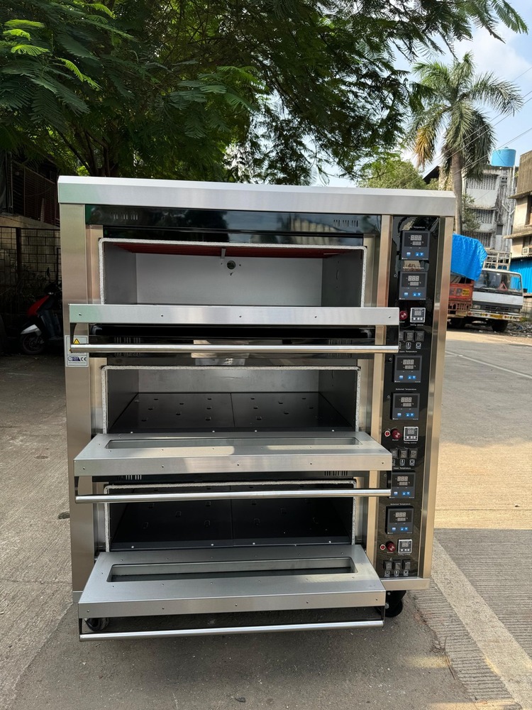Stainless Steel Deck Oven - Automatic Grade: Fully Automatic