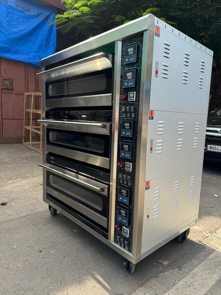 Stainless Steel Deck Oven - Automatic Grade: Fully Automatic